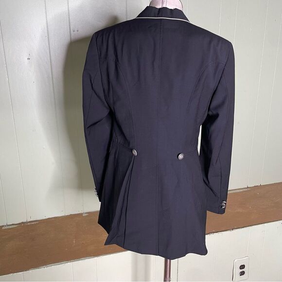 RJ CLASSICS PRESTIGE Frock Show Dressage Equestrian Coat 100% Lightweight Wool 4 - Picture 3 of 11